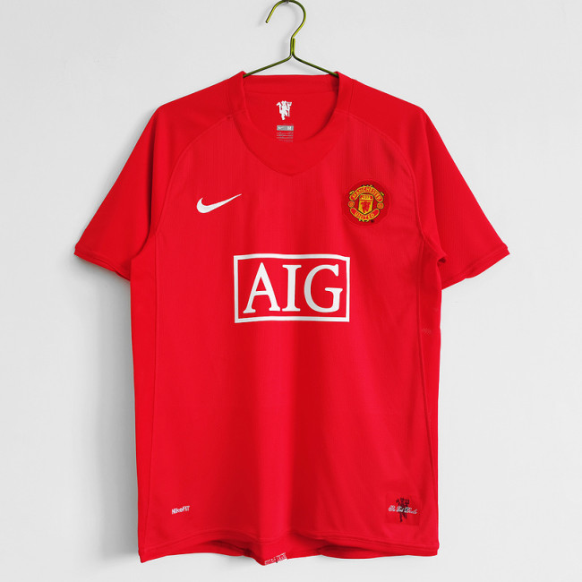 2007∕08 Manchester United Home League Retro Jersey