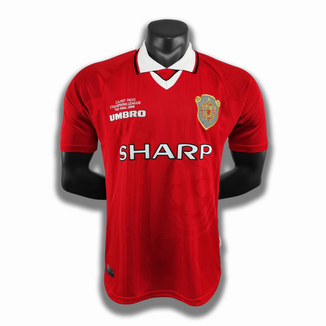 1999∕00 Manchester United Home Retro Jersey