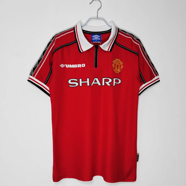 1998∕99 Manchester United Home Retro Jersey