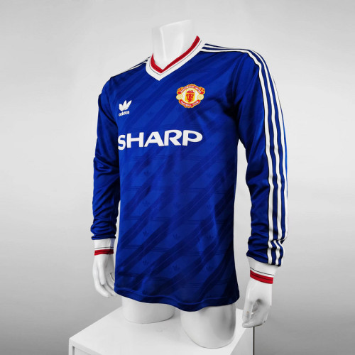 1986∕88 Manchester United Third LongSleeve Jersey