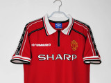 1998∕99 Manchester United Home Retro Jersey