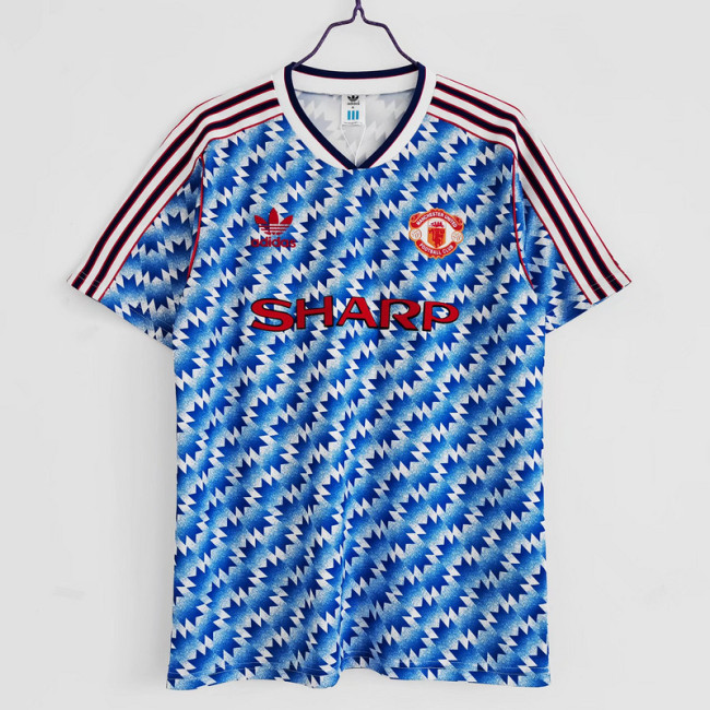 1990/92 Manchester United Away Jersey