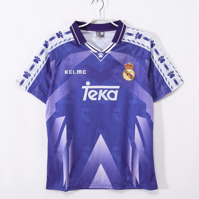 1996∕97 Real Madrid Away Retro Jersey