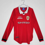 1999∕00 Manchester United Home LongSleeve Jersey