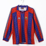1995∕97Barcelona Home Retro LongSleeve Jersey