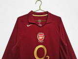 2005∕06 Arsenal Home Retro LongSleeve Jersey