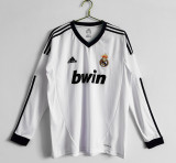 2012∕13 Real Madrid Home Retro LongSleeve Jersey