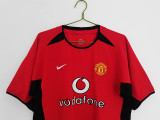 2002∕04 Manchester United Home Retro Jersey