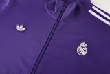 25 Real Madrid 01 Purple Jacket Suit