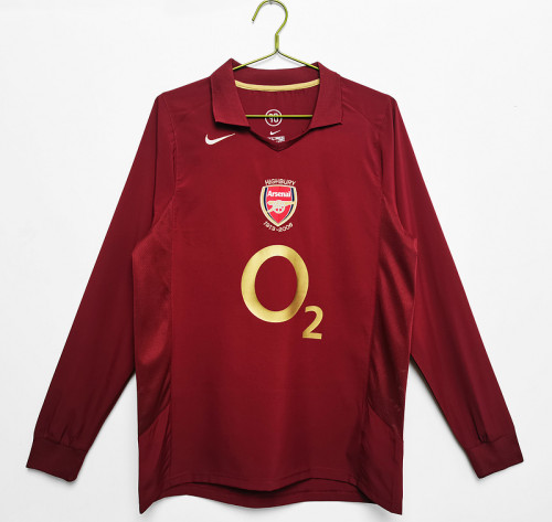 2005∕06 Arsenal Home Retro LongSleeve Jersey