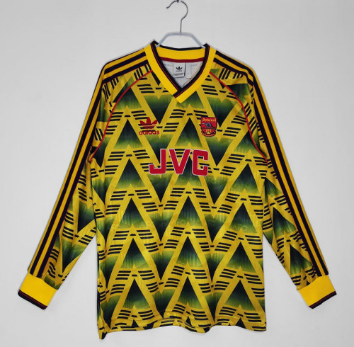 1991∕93 Arsenal Away Retro LongSleeve Jersey