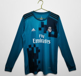2017∕18 Real Madrid Third Retro LongSleeve Jersey