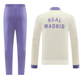 24 Real Madrid 09 Beige Jacket Suit