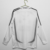 2006∕07Real Madrid Home Retro LongSleeve Jersey