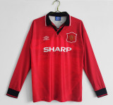 1994∕96 Manchester United Home LongSleeve Jersey