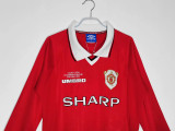 1999∕00 Manchester United Home LongSleeve Jersey