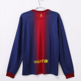 2012∕13 Barcelona Home Retro LongSleeve Jersey