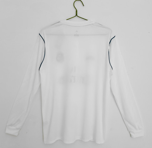 2017∕18Real Madrid Home Retro LongSleeve Jersey