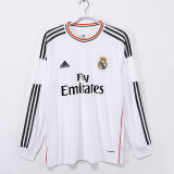 2013∕14Real Madrid Home Retro LongSleeve Jersey