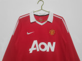 2010∕11 Manchester United Home LongSleeve Jersey