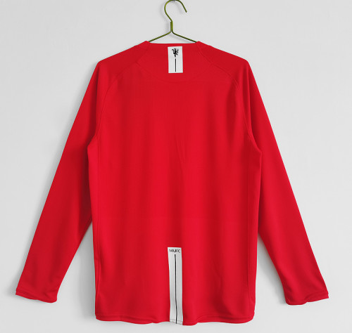 2007∕08 Manchester United Home LongSleeve Jersey League