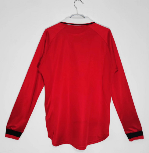 1999∕00 Manchester United Home LongSleeve Jersey