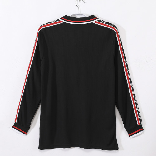 1998∕99 Manchester United Black LongSleeve Jersey