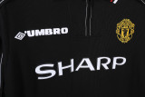 1998∕99 Manchester United Black LongSleeve Jersey
