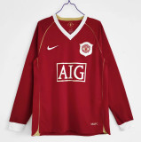 2006∕07 Manchester United Home LongSleeve Jersey
