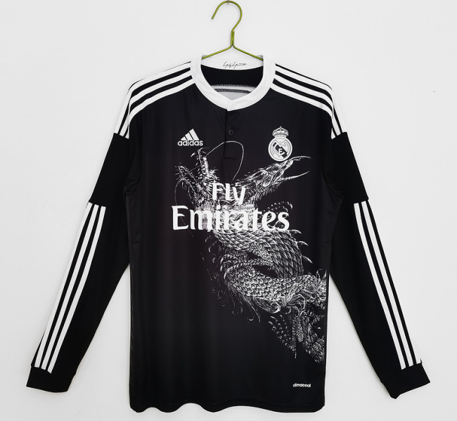 2014∕15Real Madrid Third Retro LongSleeve Jersey