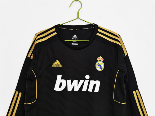 2011∕12 Real Madrid Away Retro LongSleeve Jersey