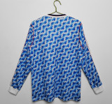 1990∕92 Manchester United Away Retro LongSleeve Jersey
