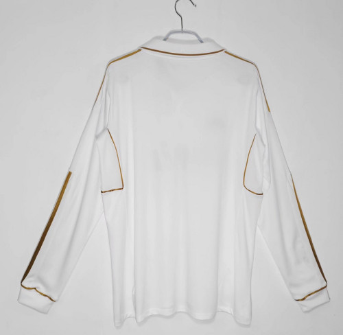 2011∕12 Real Madrid Home Retro LongSleeve Jersey