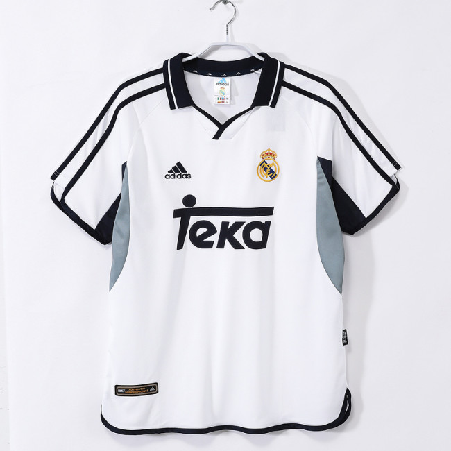 2000∕01 Real Madrid Home Retro Jersey