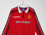 1998∕99 Manchester United Home LongSleeve Jersey