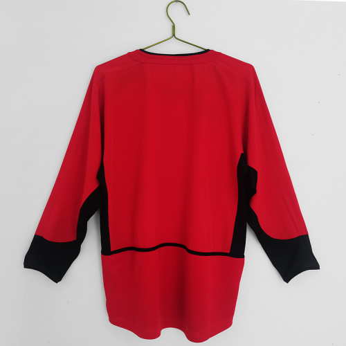 2002∕04 Manchester United Home LongSleeve Jersey