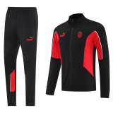 25 AC MILAN 01 Black Jacket Suit