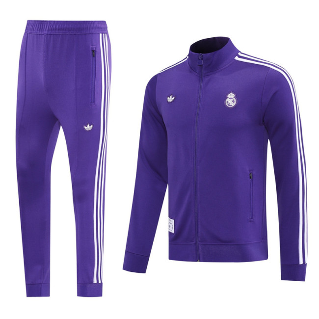 25 Real Madrid 01 Purple Jacket Suit