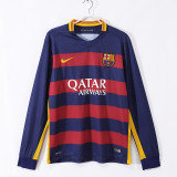 2015∕16Barcelona Home Retro LongSleeve Jersey
