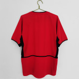 2002∕04 Manchester United Home Retro Jersey