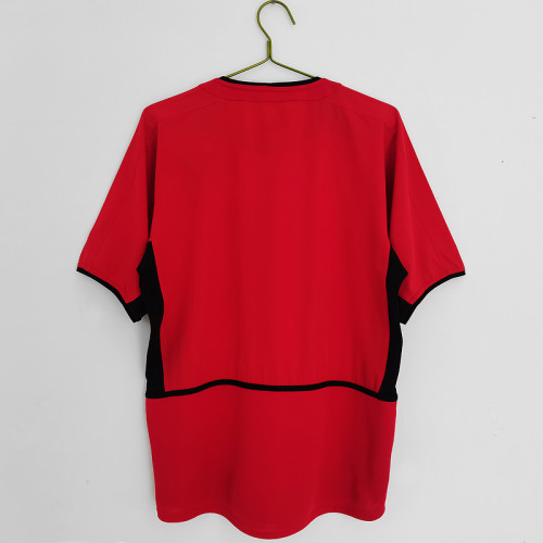 2002∕04 Manchester United Home Retro Jersey