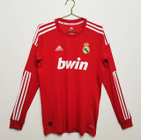 2011∕12 Real Madrid Third Retro LongSleeve Jersey