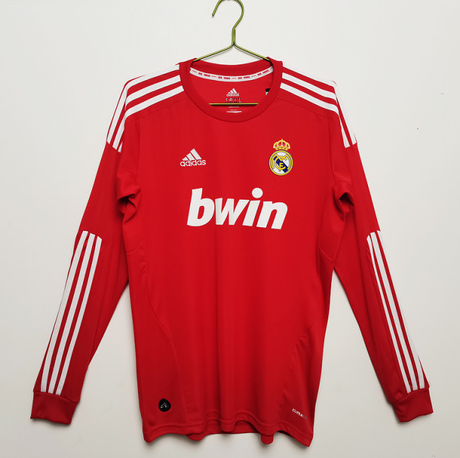 2011∕12 Real Madrid Third Retro LongSleeve Jersey