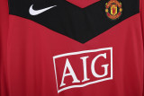 2010 Manchester United Home LongSleeve Jersey