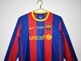 2010∕11Barcelona Home Retro LongSleeve Jersey