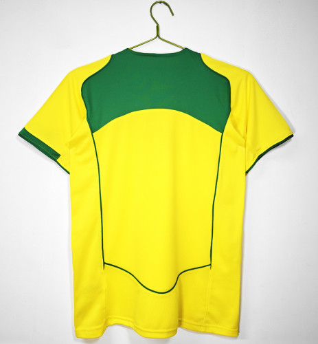 2004 Brazil Home Retro Jersey