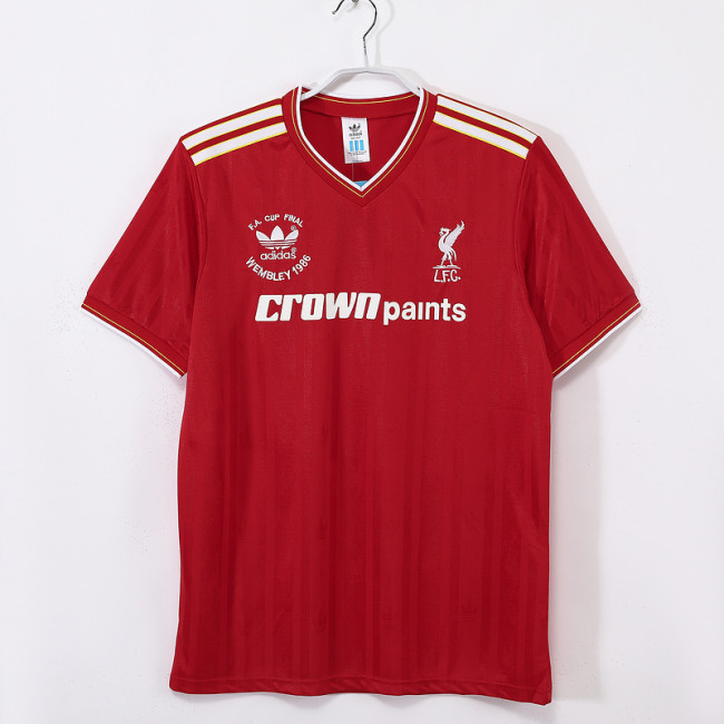 1986∕87 Liverpool Home Retro Jersey