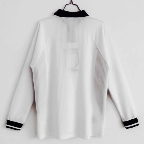 1998 England Home Retro LongSleeve Jersey