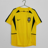 2002 Brazil Home Retro Jersey