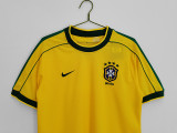 1998 Brazil Home Retro Jersey
